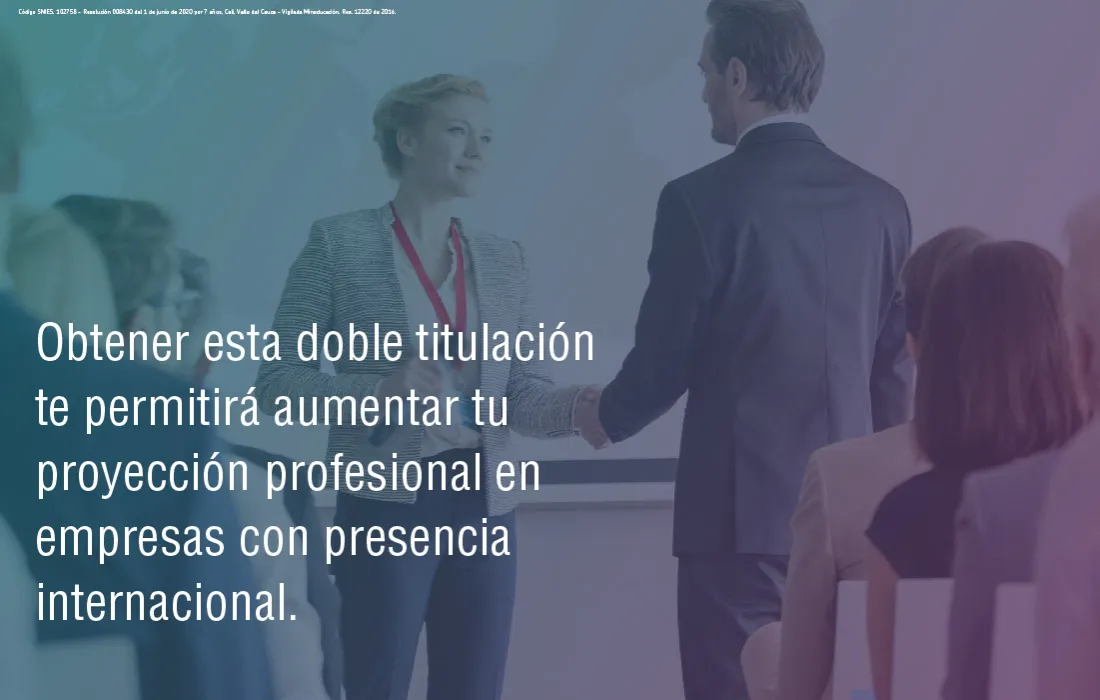 La Maestría en Finanzas firmó un convenio de doble titulación con el IQS de Barcelona La Maestría en Finanzas firmó un convenio de doble titulación con el IQS de Barcelona