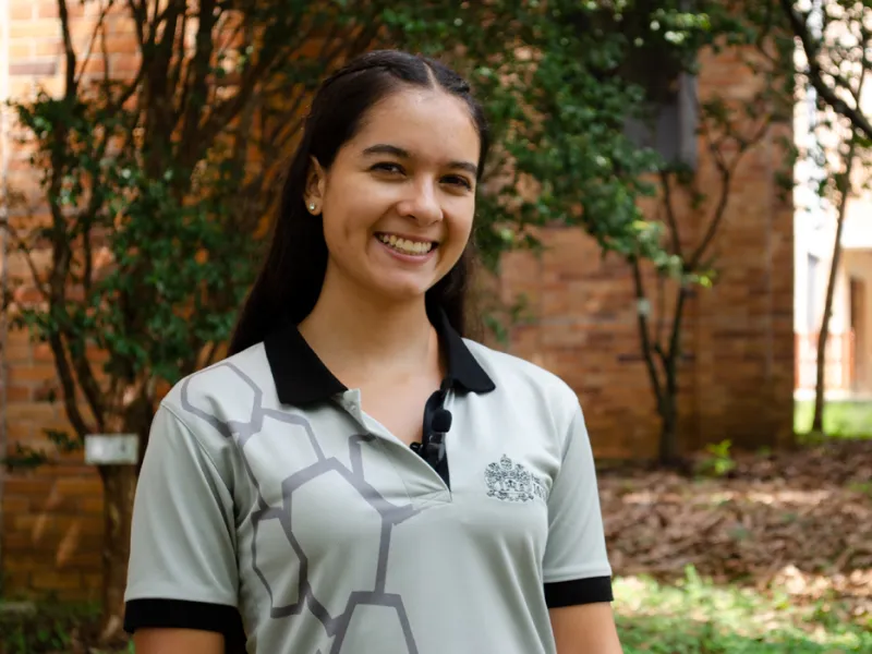 Allison García, estudiante de Ingeniería Electrónica Allison García, estudiante de Ingeniería Electrónica