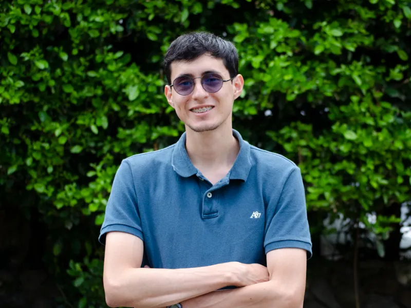 Sebastián López, estudiante de Ingeniería Electrónica de la Javeriana Cali Sebastián López, estudiante de Ingeniería Electrónica de la Javeriana Cali